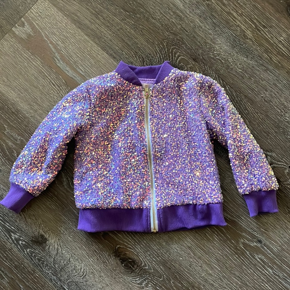 4T Mila and Rose Sequin jacket